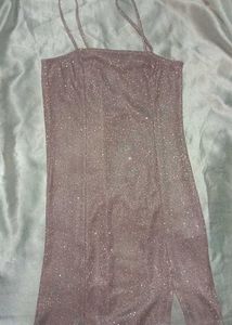 Brand New (H&amp;M) Sparkle ✨ Glitter Pink Dress