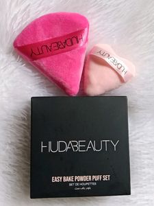 Huda Beauty Powder Puff Duo ♥️💕