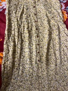 Beautiful Flower Print Kurta