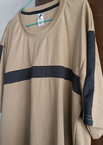 ✨Polyester Brown T-Shirt–Modern &amp; Comfortable