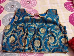 Elegant Brocade Blouse