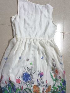 White Floral Dress