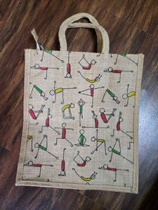 Set Of 5 Jute Bags