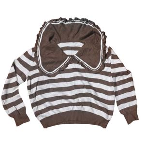 Striped Sailor Collar Sweater