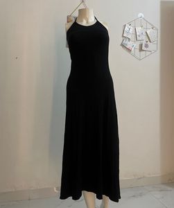 Elegant Black Maxi Dress