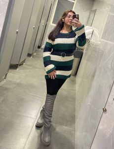 Sweater With Belt