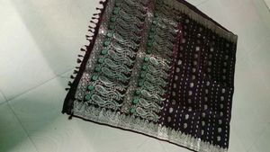 Beautiful colour women pure banarasi saree