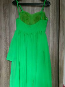Green Party Dress