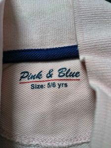 Boys Polo Shirts -Set of 2 for 5 to 6 yrs old