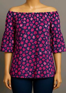 Floral Off Shoulder Top