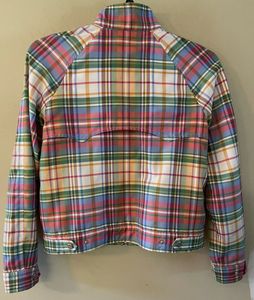 Ralph Lauren Plaid Active Windbreaker Jacket