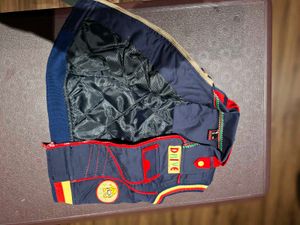 3 piece set with Yellow Graphic Tee, red pants and