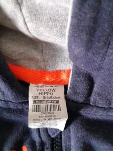 1-2 Years Sweater white/blue