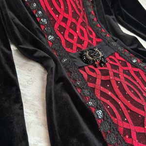 Korean  Velvet Dress✨