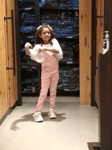 Kids Dungree Top Combo