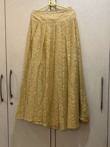 Gold skirt