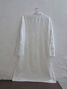 White Linen Kurta