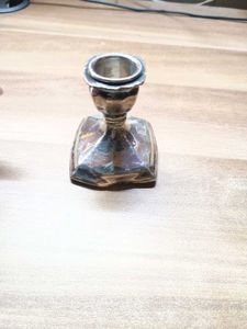 SILVERPLATE CANDLE STICK HOLDER