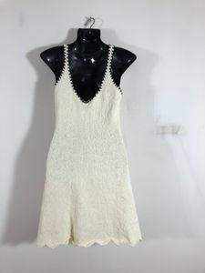 Off White Knitted Dress(Women’s)