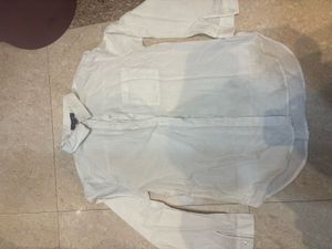 New Look Off White Button-Down Shirt