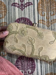 Gold Clutch