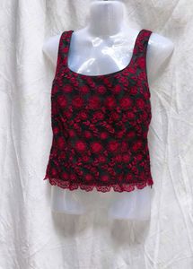 59259. Floral Lace Tank Top