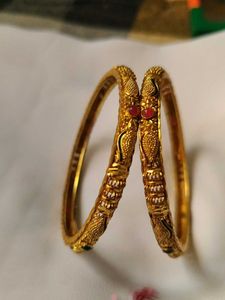 Gold Plated Bangle Set