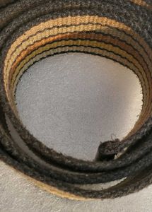 D Ring Canvas Sports Belt (Unisex)