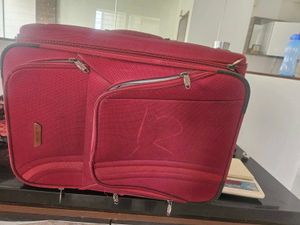 Red Travel trolley