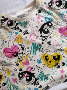 Kook N Keech Boxy Crop Tshirt For Women