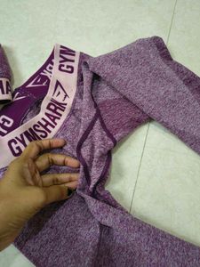 Gymshark Crop Top and Leggings Set