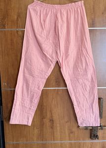 Peach Striped Kurti with Detail