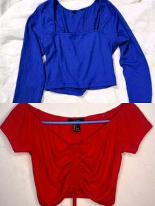Cute Crop Tops ❤💙