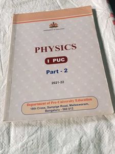 Physics Textbook for Class XI &amp; PUC