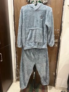 M- Couple Set heavy fleece thermal Loungewear