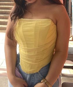 Belle Yellow Corset💛