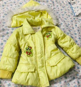 Cute Yellow Kids Jacket