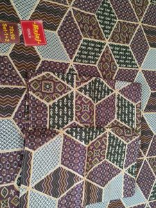 Patternert bed sheet Pure Cotton