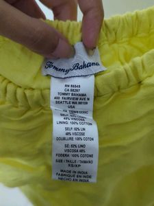 Tommy Bahama Off Shoulder Dress With Pockets