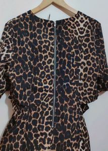 Tiger Print 🟤Dress For Girl Or Women 36 Bust