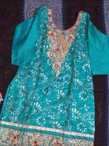 Elegant Embroidered Kurta Set