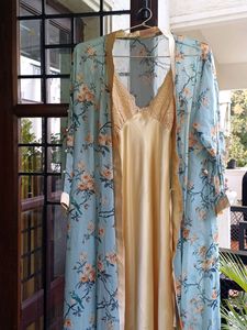Beautiful Sea Green Night Dress