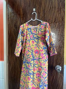 34 bust Floral Print Kurta for women
