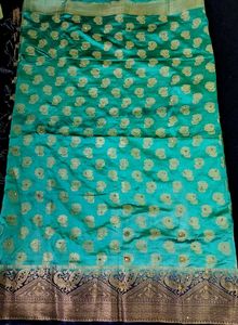 Silk Green Saree