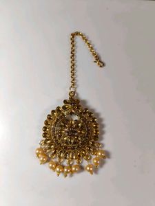 Gold Tone Tikka Headpiece
