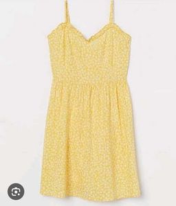 Yellow Floral Sundress