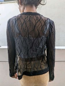 Black Net Jacket