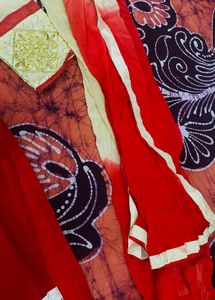 Red &amp; Golden Suit
