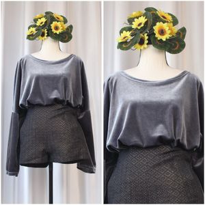 Korean Velvet Top