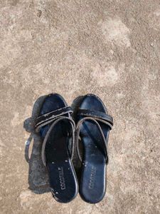 Cocotale Black Sandals